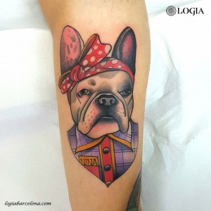 tatuaje-color-brazo-mascota-logia-barcelona-gianluca-modesti 